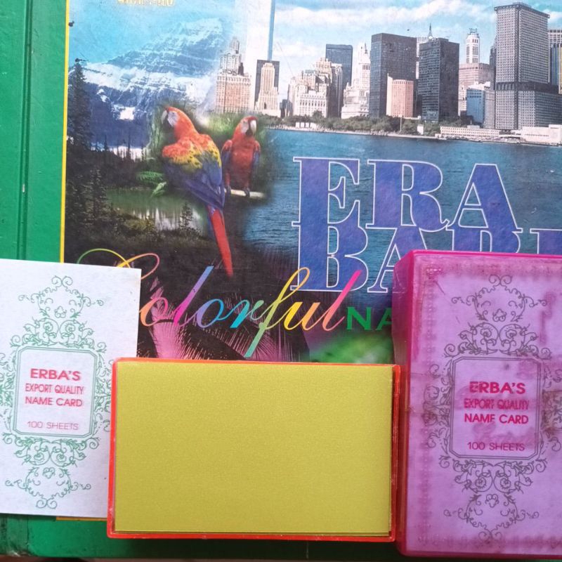 

ERBA PROMO KARTU NAMA ERA BARU | PRODUK DIJAMIN ORIGINAL | HARGA TERMURAH | KARTU NAMA ISI 100 | KARTU NAMA POLOS | KARTU NAMA BERGAMBAR