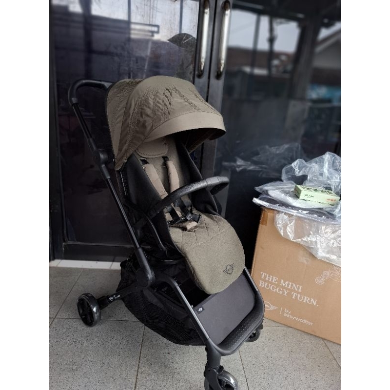 stroller easywalker mini buggy turn machester green preloved like new