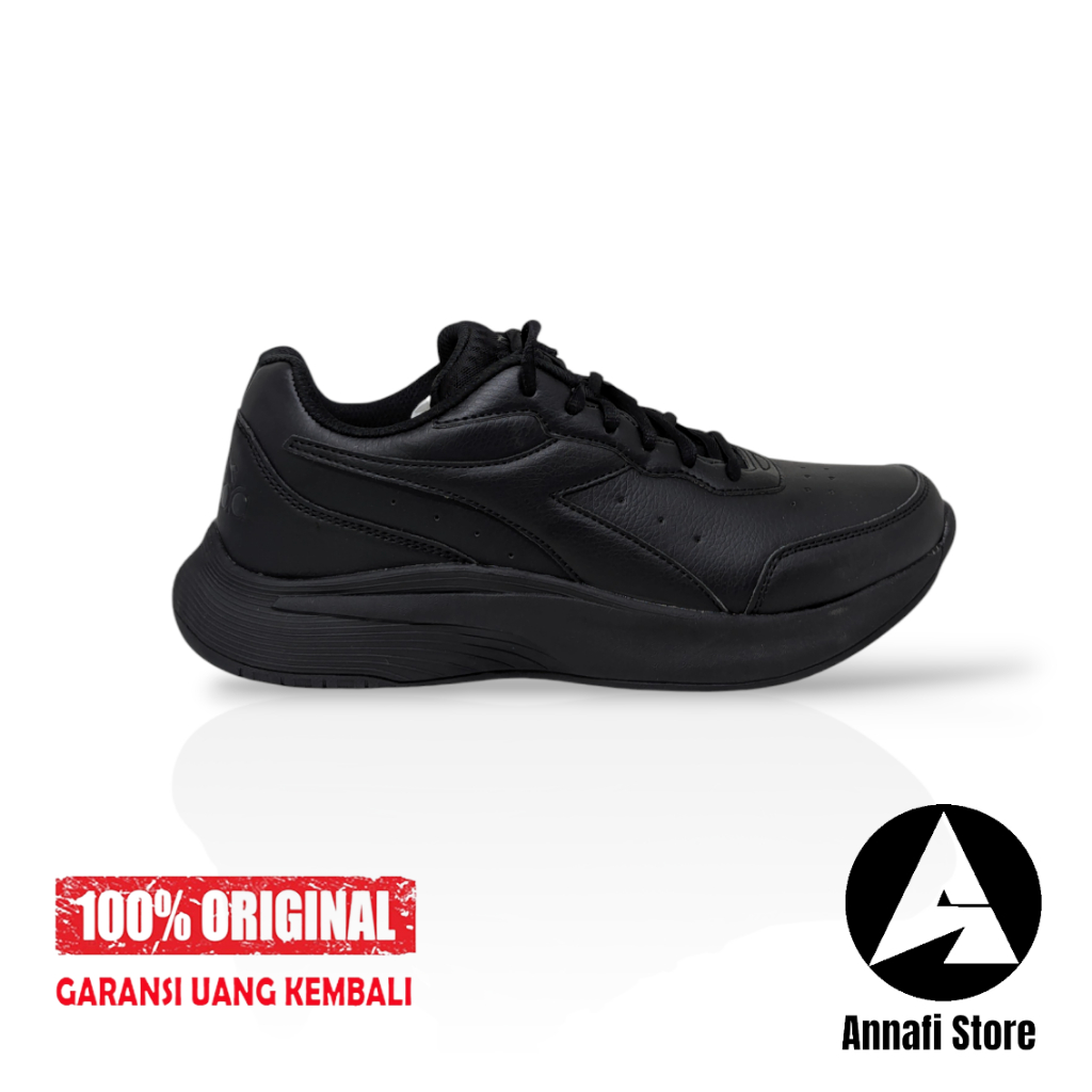 JUAL SEPATU RUNNING PRIA DIADORA EAGLE 5 DIA17807020 - BLACK