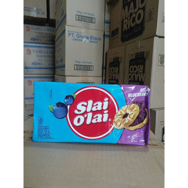 

slai olai blueberry nanas strawberry 192gr 1 karton isi 20