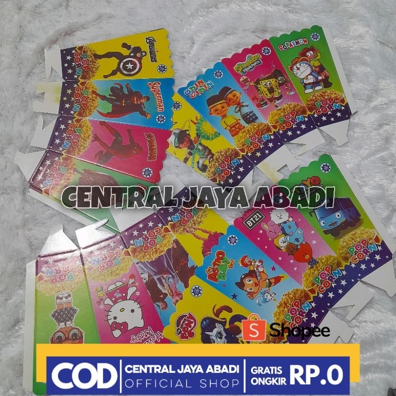 

[PAKET USAHA] 1.000 LEMBAR KERTAS POPCORN PRODUK TERBARU | BOX POPCORN BERKUALITAS | KARDUS KEMASAN POPCORN IVORI PUTIH MURAH | DUS POPCORN DUPLEK PUTIH | KOTAK POPCORN LAMINASI FOIL | TOKO POPCORN OFFICIAL | CENTRAL JAYA ABADI | ARINA SHIVA GROUP 07
