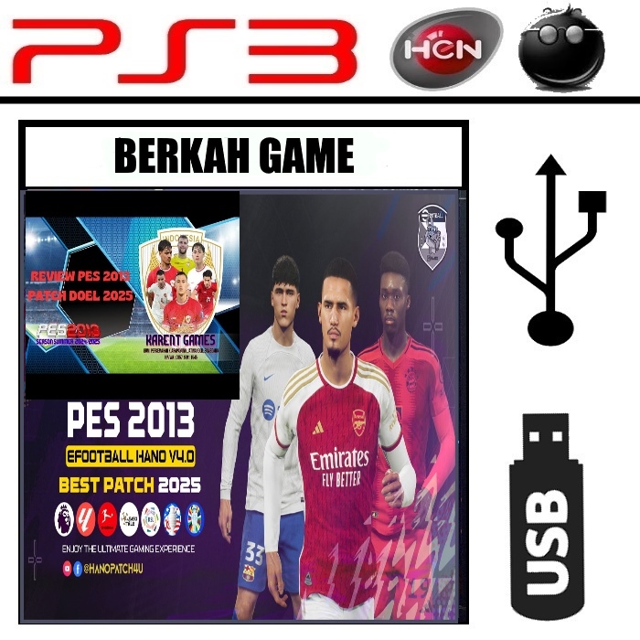 Game ps3 PES 2013 season patch 2025 winter edition full update  Ps3 hen cfw - pkg Via flashdishk dan