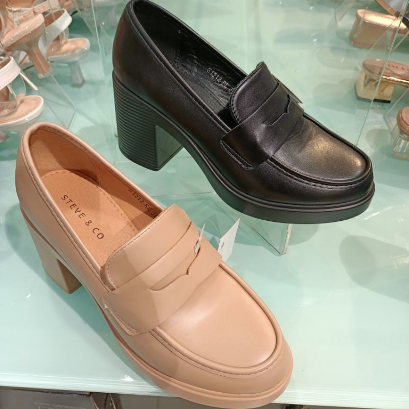 sepatu fantofel wanita heels 7cm STEVE & CO ori