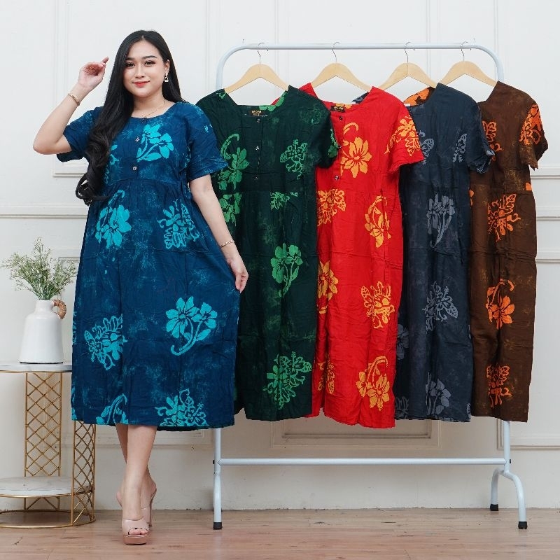 Daster Chibi Motif Sunan Busui Friendly Bahan Rayon Tebal Kawalitas Premium Batik Asli Pekalongan...