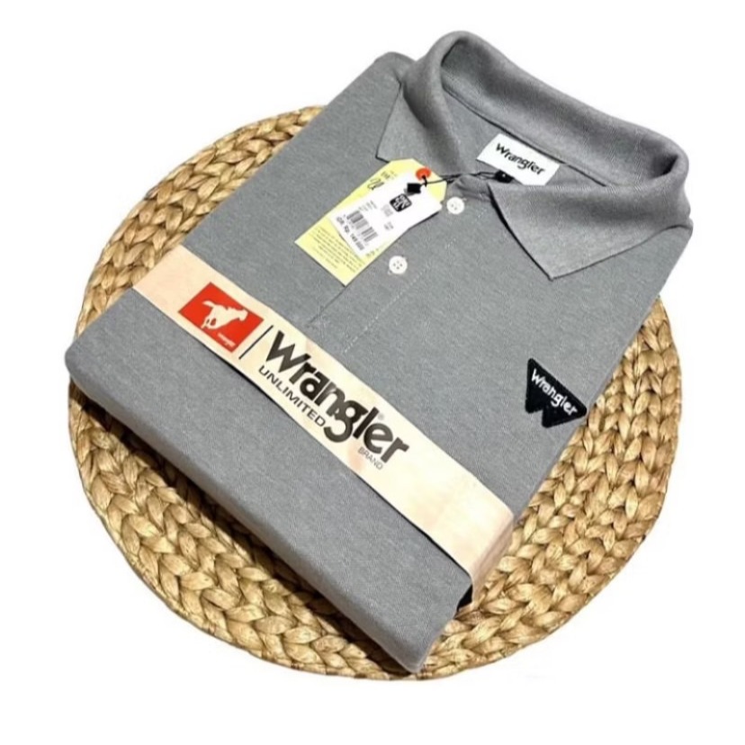 KAOS KERAH PRIA DEWASA WRANGLER TERBARU M L XL XXL POLO SHIRT ORIGINAL PREMIUM TERBARU 2024
