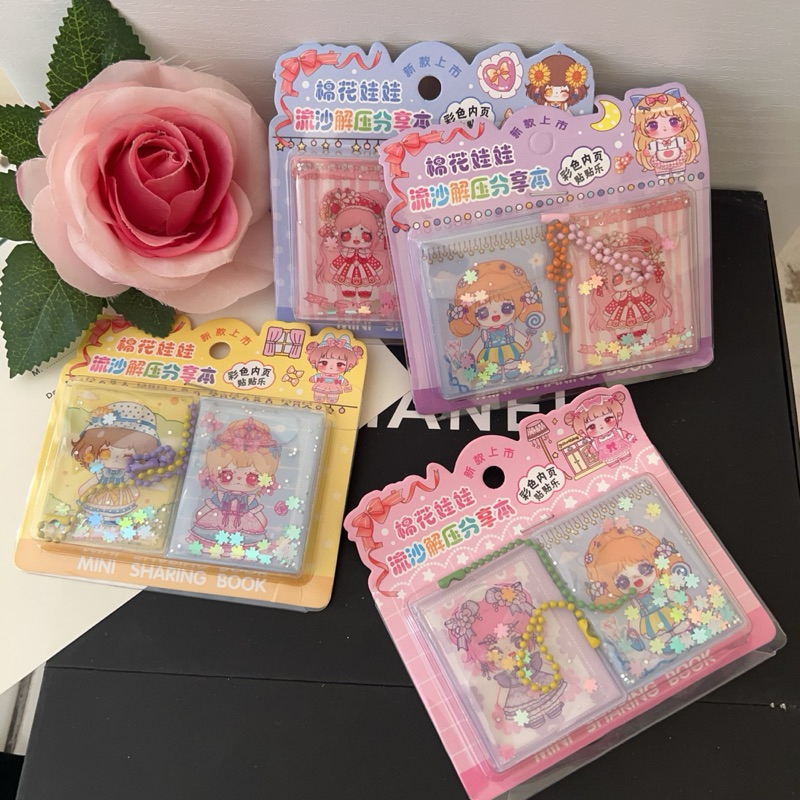 

NOTEBOOK 2 IN 1 MASU NOTEBOOK MASU GLITER BUKU KECIL FREE GANTUNGAN MASUK NOTEBOOK MINI MASU TERMURAH