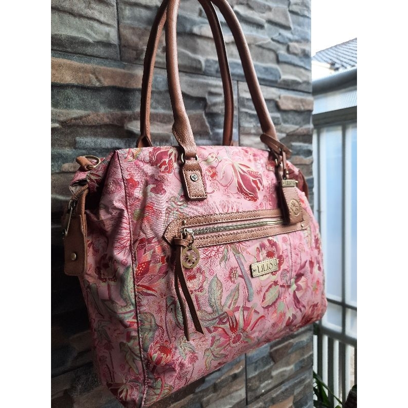Tote Pink LILIO - TAS PRELOVED BRANDED ORIGINAL