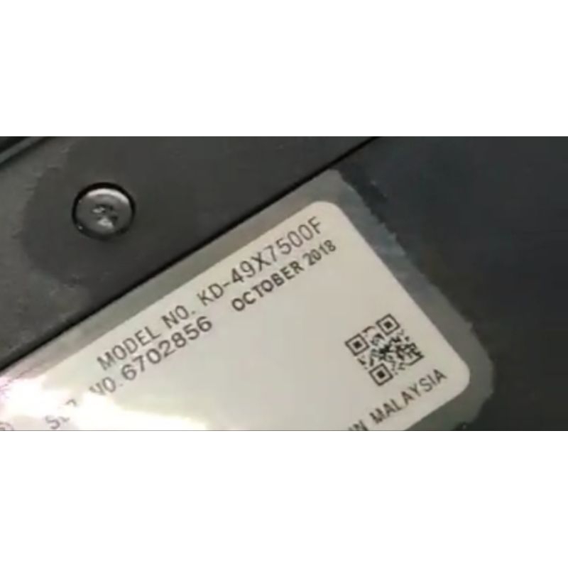 MB SONY KD 49X7500F UHD 4K HDR SMART TV 49 INCH ANDROID 49X 49X7500