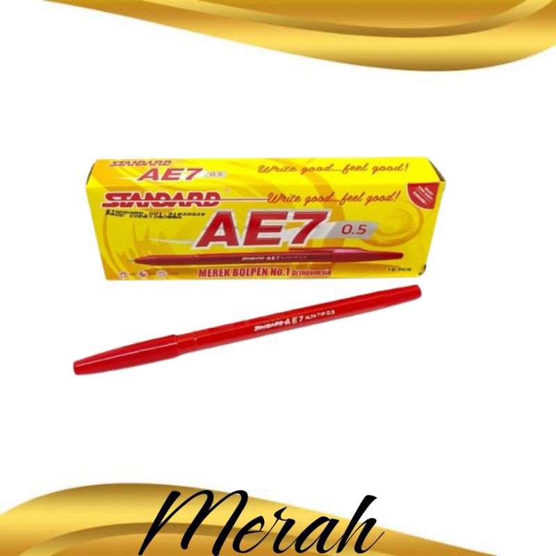 

RB Balpoint Standard AE7 Isi 12 Pcs (1 Lusin)