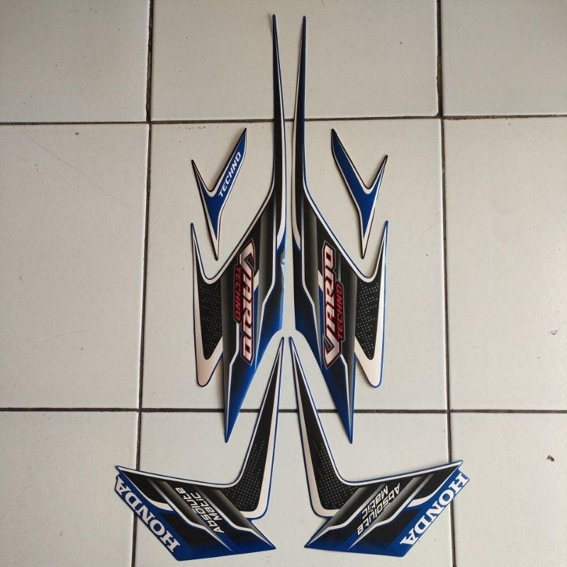 Striping Honda Vario Techno Tahun 2010