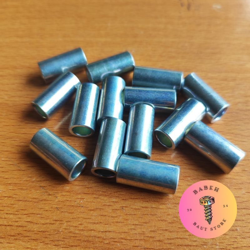 RING BOSH M6 PANJANG 2CM RING BOSH UNTUK BAUT 10 UNIVERSAL