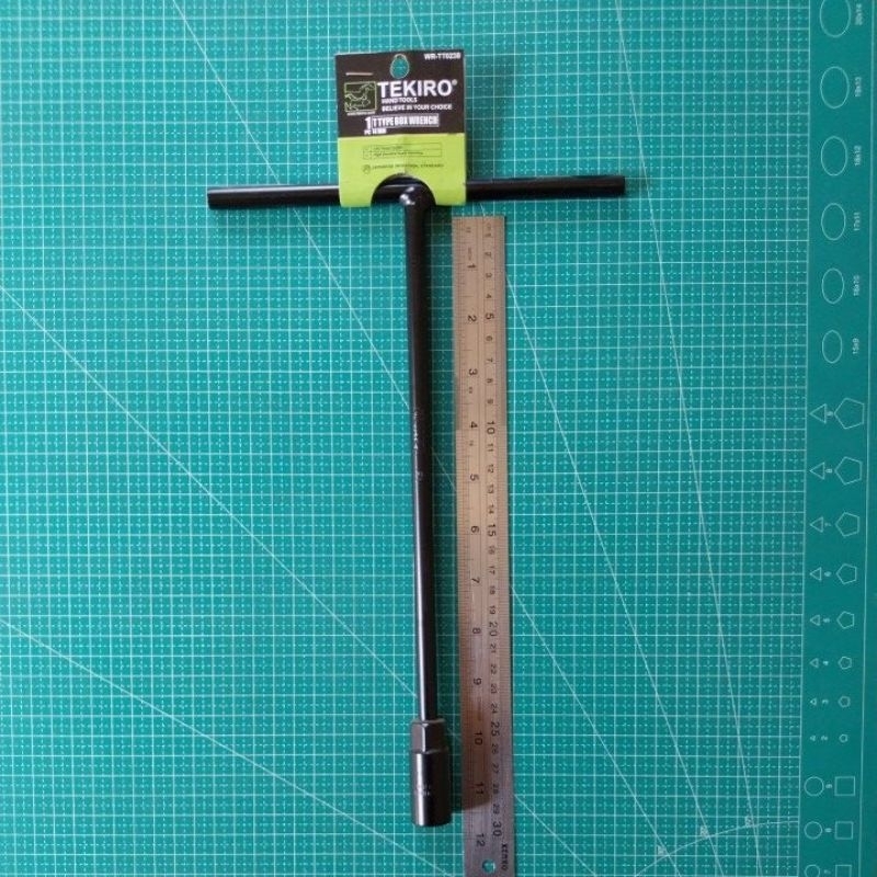 KUNCI T 14MM TEKIRO HITAM PANJANG