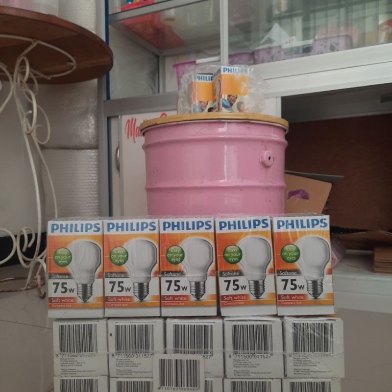 LAMPU PHILIPS | SOFTONE 75 WATT | PENGHANGAT AYAM MURAH
