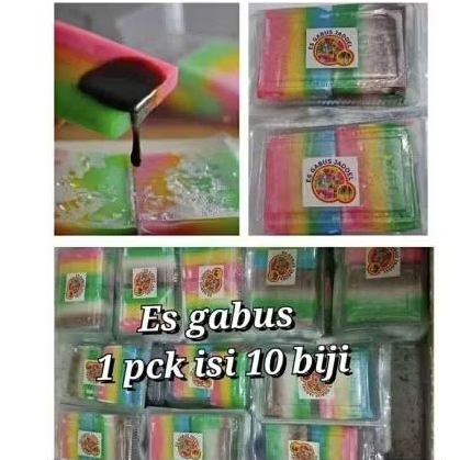 

ES GABUS JADUL ISI 10PC