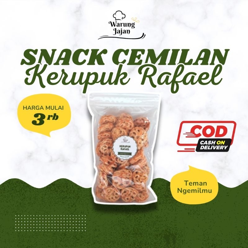 

Kerupuk Rafael snack Cemilan / harga mulai 3 ribuan / snack cemilan