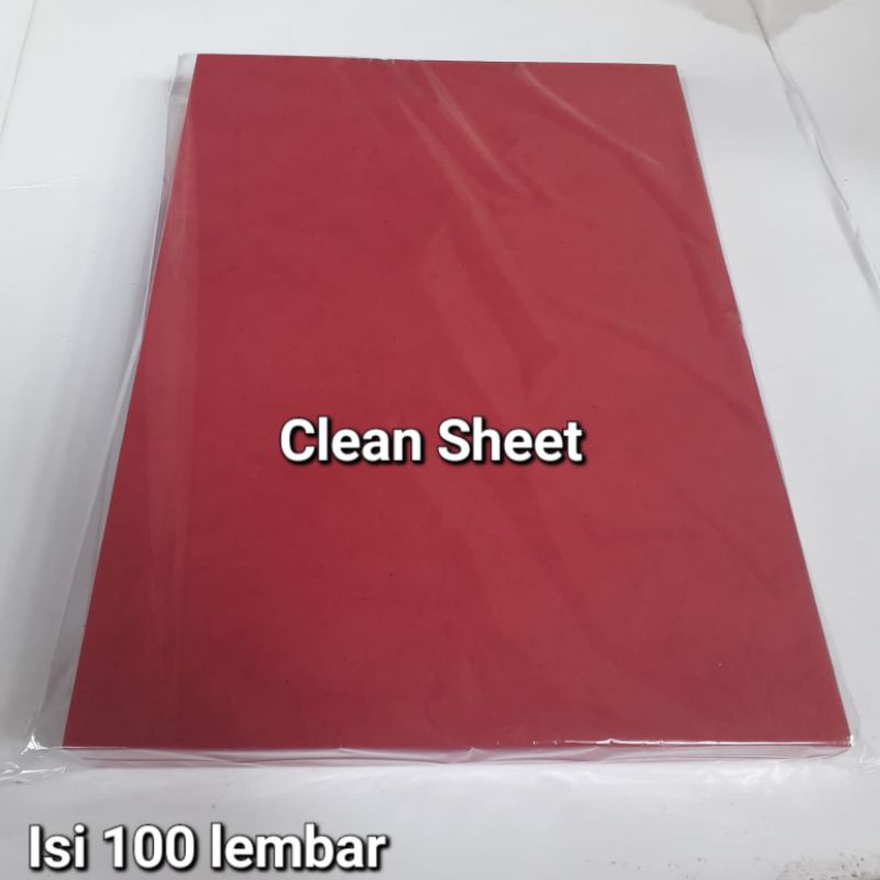 

Kertas cover jillid buffalo folio 200gsm warna merah(Harga/1 pack,isi 100 lembar)