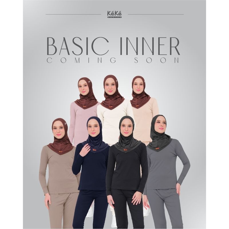 BASIC INNER BY KEKE | INNER | KEKE | MANSET 2024 | HANUM BOUTIQUE