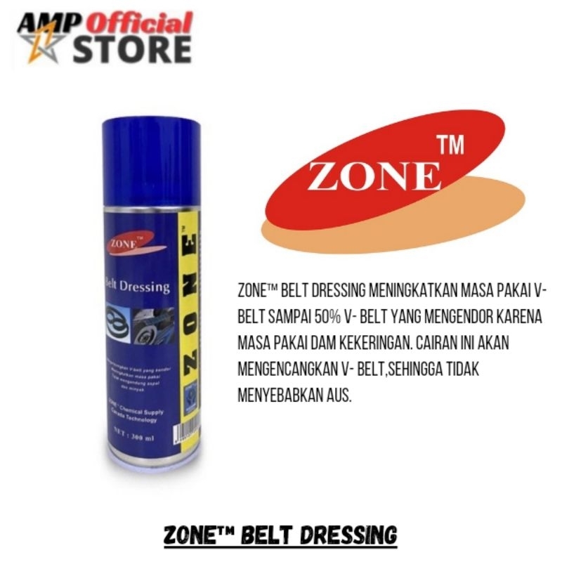 Zone Belt Dressing Spray Pelumas Fan Belt Spray Pelumas V-Belt Spray