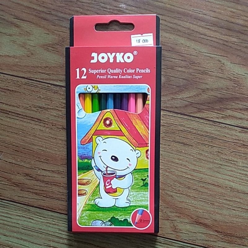 

joyko color pencil 12 panjang