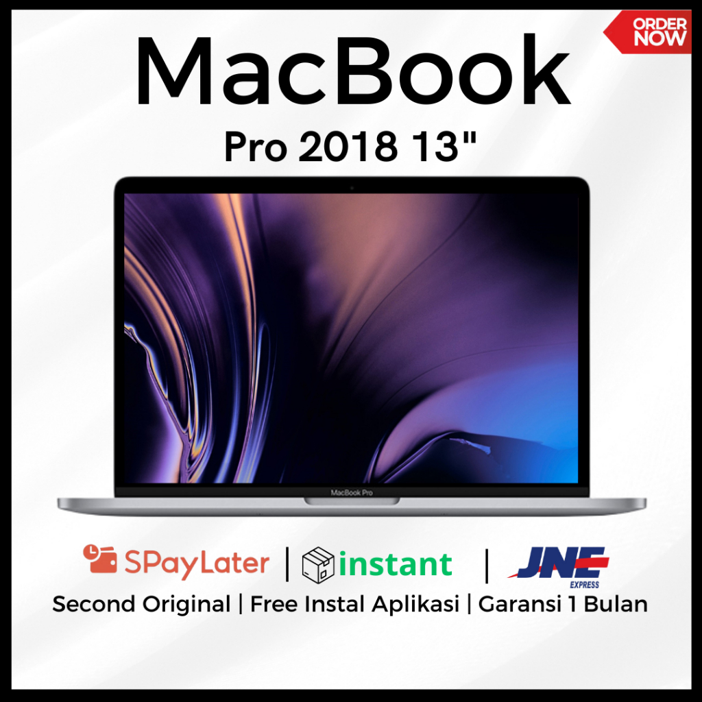 MacBook Pro 2018 13inci Second Original