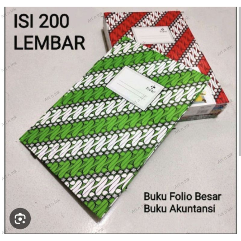 

Buku akutansi folio isi 200