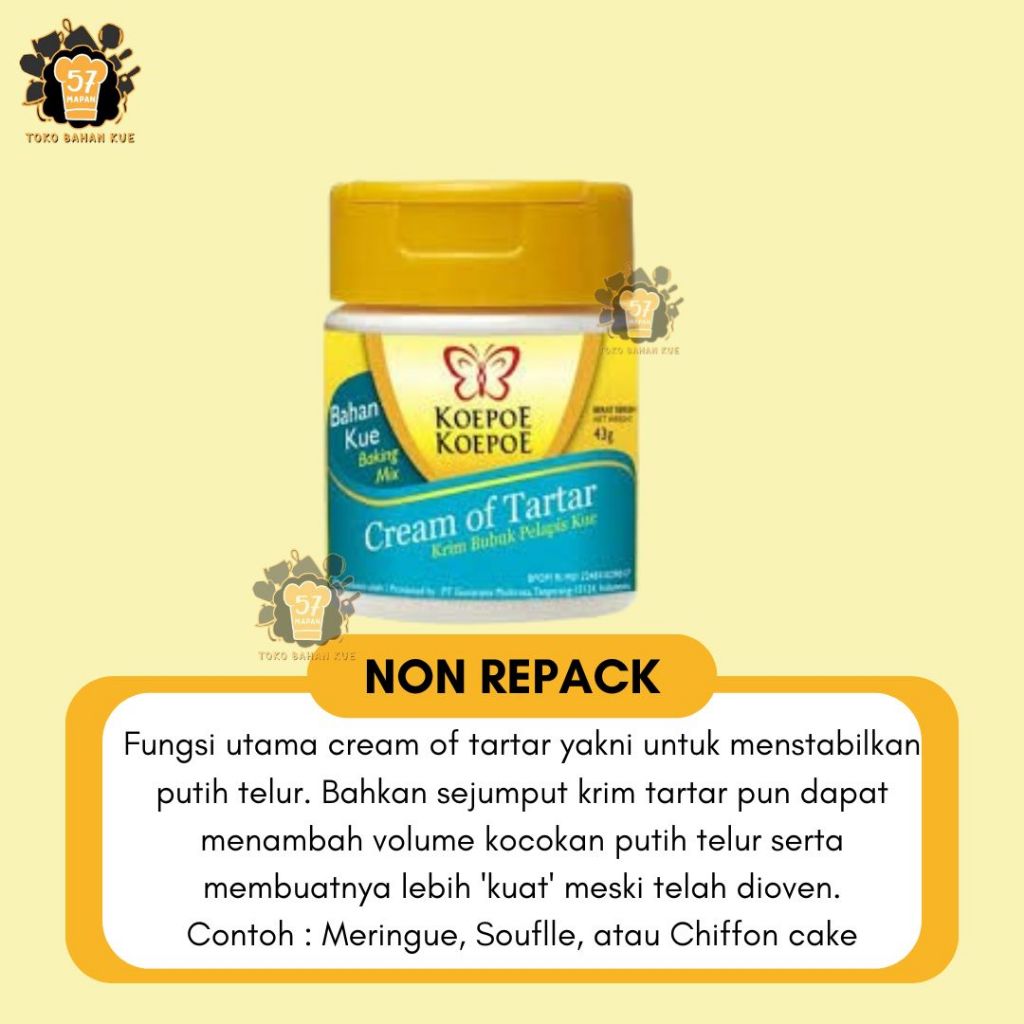 

BUBUK PELAPIS CREAM OF TAR TAR KOEPOE 43GR