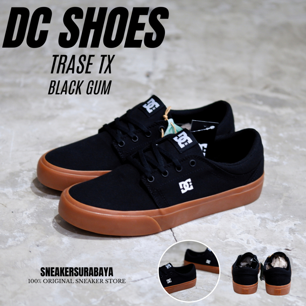 DC Shoes Trase TX Black Gum