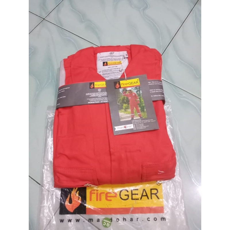 Wearpack Coveroll Fire TEX / Fire Gear Anti  Flame Resistance NFPA 2112 Anti Api