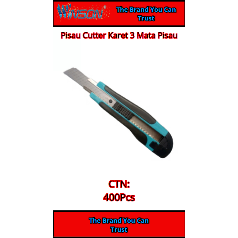 

1 Pcs Pisau Cutter Piso Cutter cuter kater Besar Pemotong Dus / Pisau Cutter Besar Termurah Terbagus