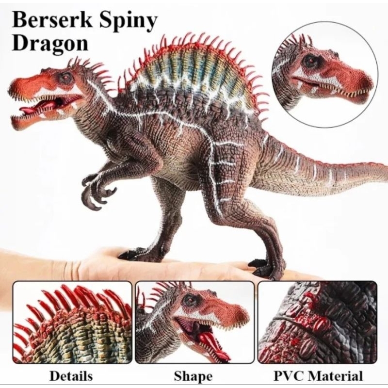 Mainan Dinosaurus Spinosaurus Jurassic World Figure Dinosaurus Spinosaurus