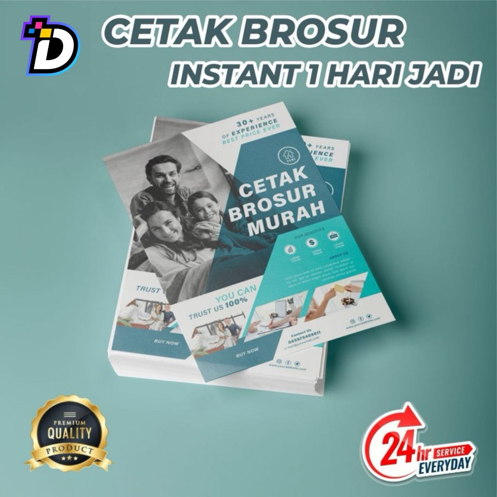 

CETAK BROSUR A4 & A5 TERMURAH [ 1 SISI / 2 SISI ] || CETAK FLYER A4 || BROSUR A4