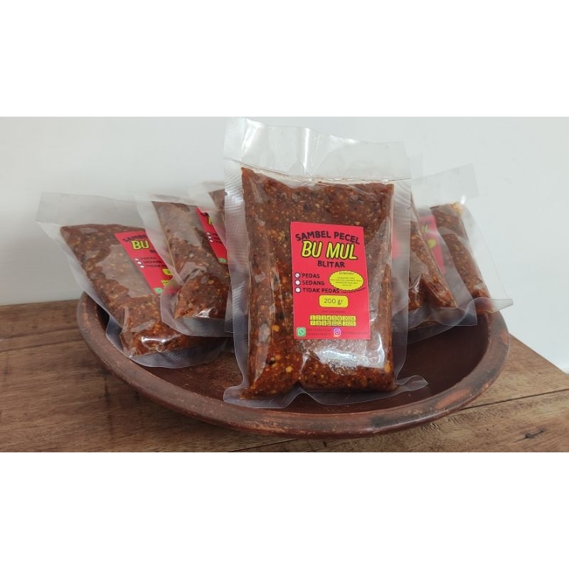 

Sambel Pecel Bu Mul Blitar|100gr|200gr|