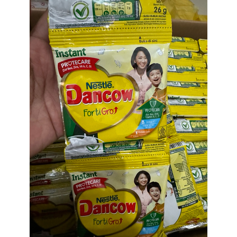 

Susu Dancow (Putih) 1 Renceng isi 10 Sachet / Nestle / Minuman