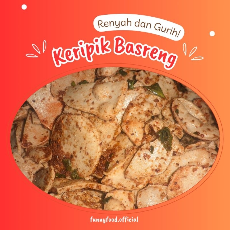

Basreng Pedas dan Original Daun Jeruk - Makanan Ringan - Snack