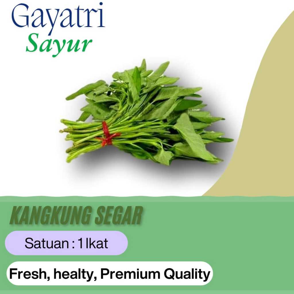 

Kangkung Fresh 1 Ikat/ Kangkung Segar/ Sayuran segar