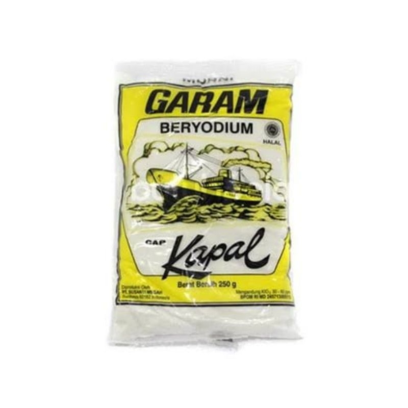 

Garam cap Kapal 250 g
