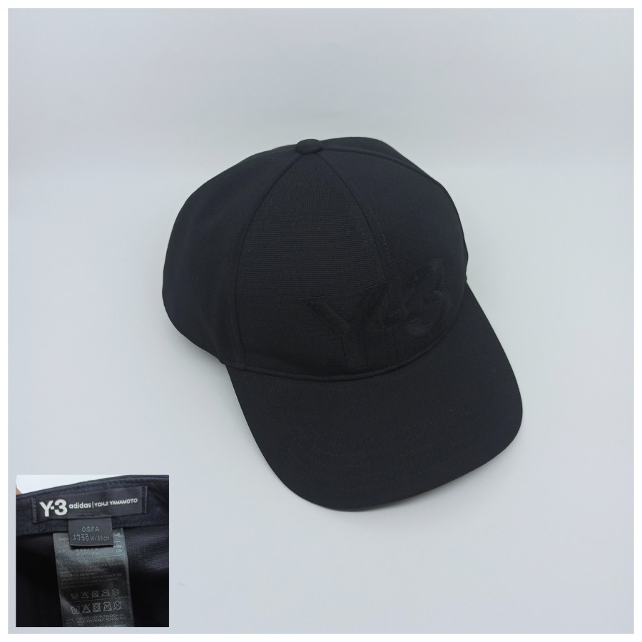 Topi Adidas Y3 Yohji Yamamoto Cap Second Preloved Original 204