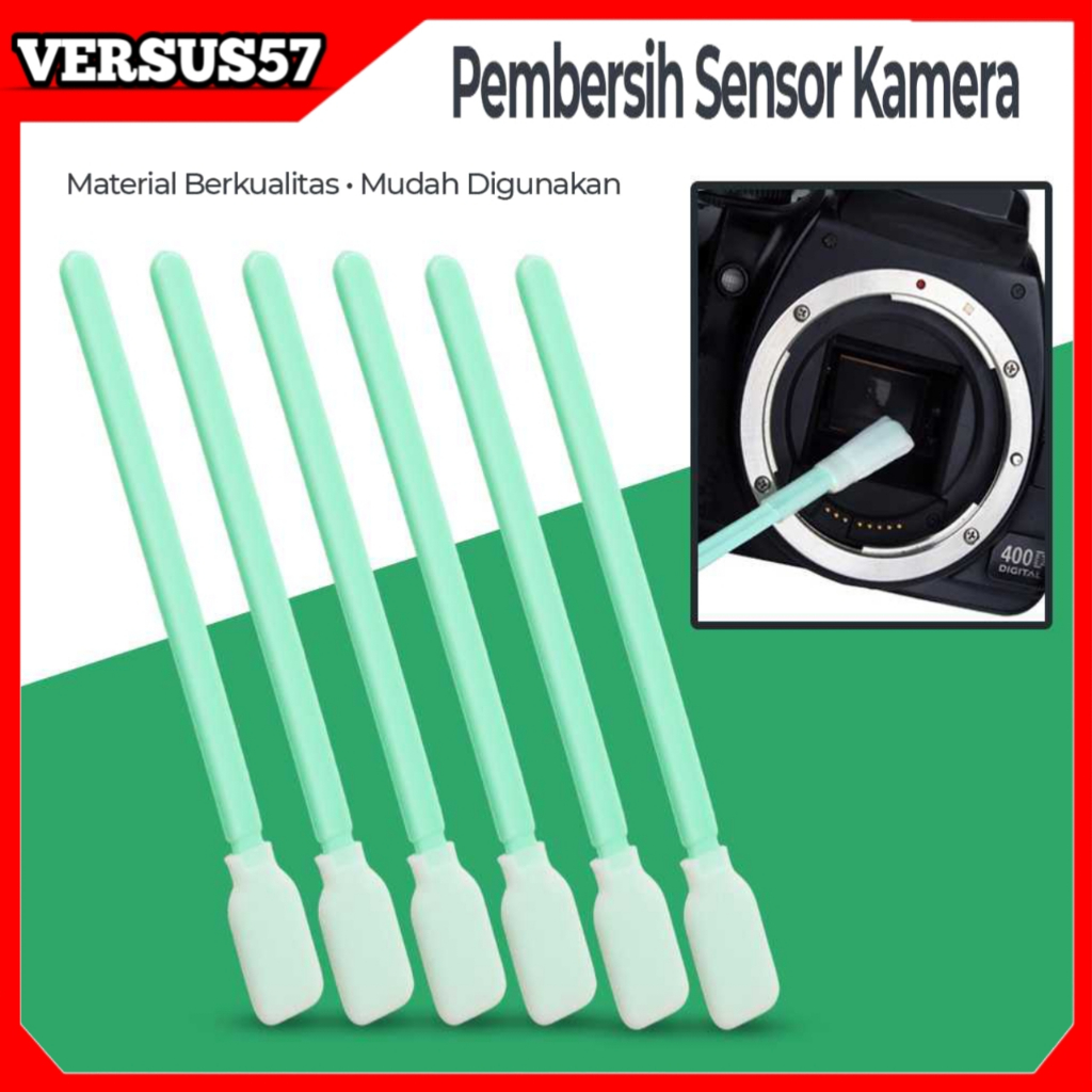 Cleaning Kit Pembersih Sensor CCD SWAB CMOS Lensa Kamera 6 PCS