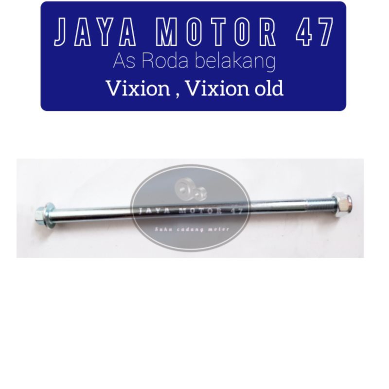 As Roda belakang Vixion - Vixion old