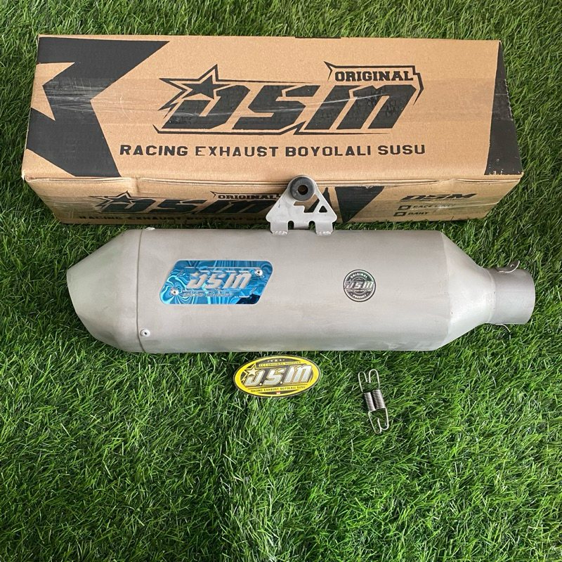 KNALPOT KTM SANBLAST EMBLEM TITANIUM ORIGINAL DSM RACING KTM EXCEL TLR
