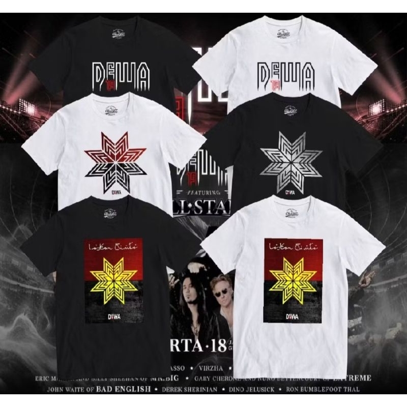 Kaos Dewa 19 - Kaos Baladewa - Kaos konser Dewa - Kaos distro