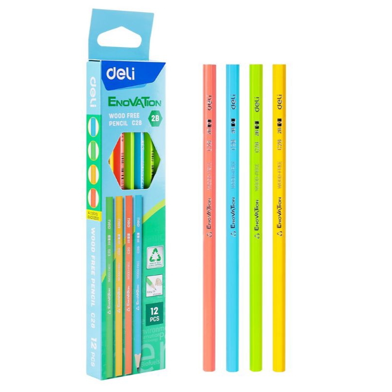 

FREE CUSTOM 1NAMA DELI EC28 WOOD FREE PENCIL/PENSIL2B RAMAH LINGKUNGAN