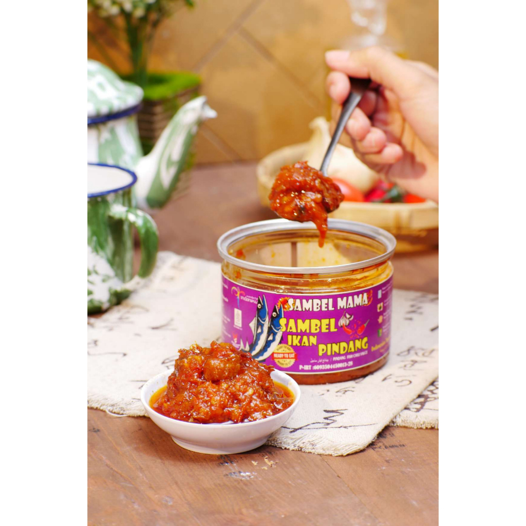 

SAMBEL MAMA - SAMBEL IKAN PINDANG 200gr - BUKAN SAMBEL BIASA