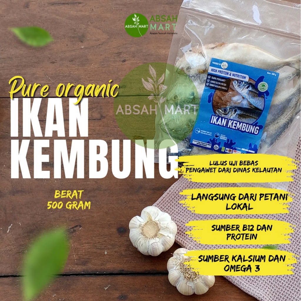 

ABSAHMART DEPOK Ikan Kembung Frozen by Pure Organic 500 gram