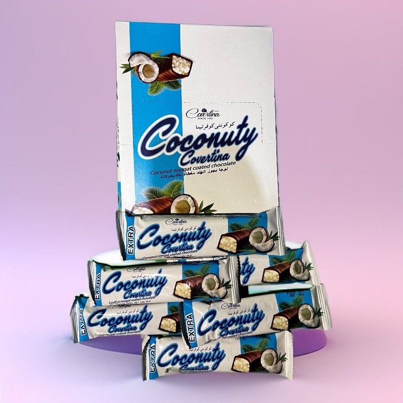 

Coconuty Covertina Coconut Chocolate Snak Coklat Kelapa