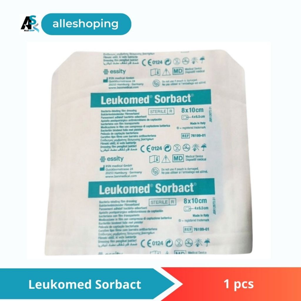 Leukomed sorbact 5 x 7,2 / 8x10 / 8 x 15 cm 1 lembar