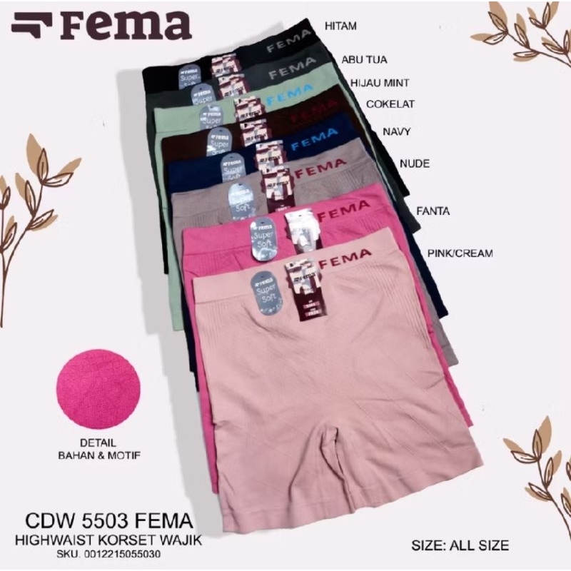 CD Celana Dalam Boxer IMPORT SHORT Wanita KorseT Rajut Highwaist PEREMPUAN CEWEK ADEM LEMBUT MELAR E