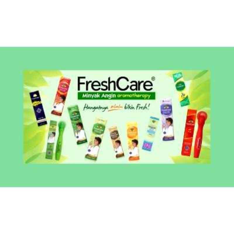 

freshcare strong / green tea / citrus / kayu putih / lavender / teen / smash