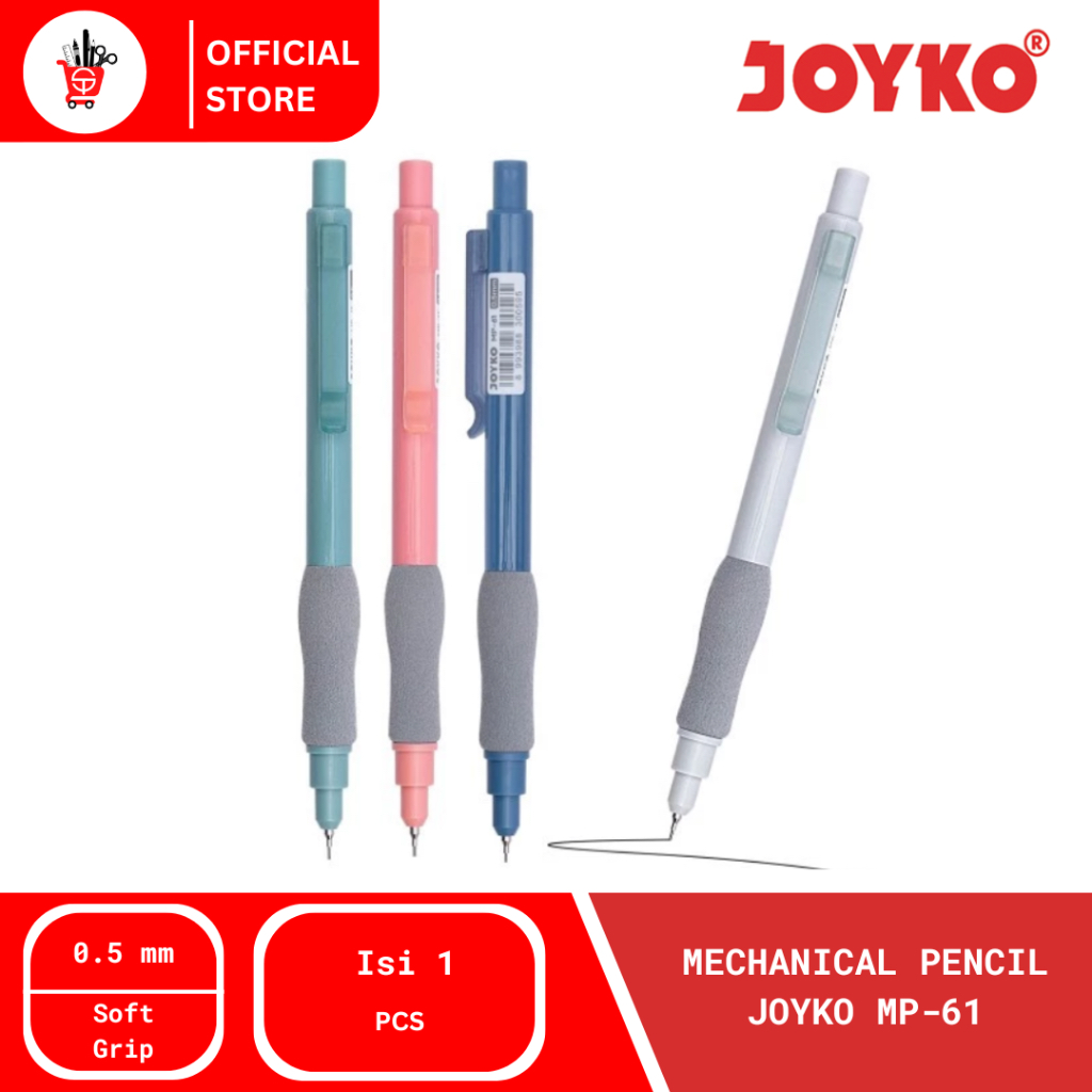 

Mechanical Pencil | Pensil | Pensil Mekanik Joyko MP-61 (1 PCS)