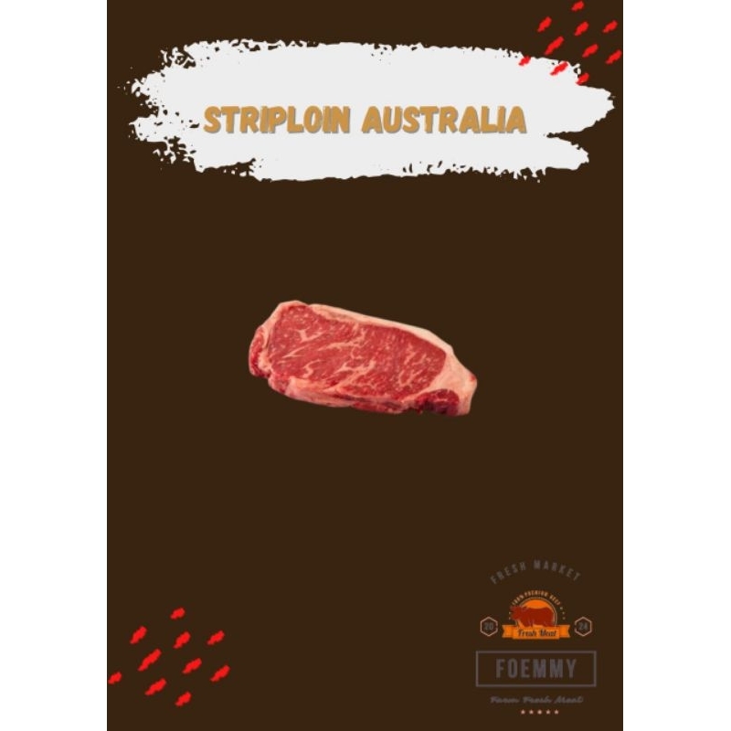 

Striploin Steak Australia Miedfield Grade A - 200 gram